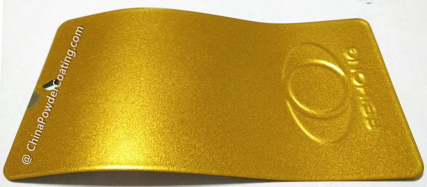 super gold color powder coatings spray painting